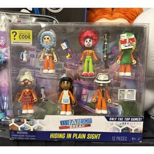 DEVSERIES Jailbreak Hiding In Plain Sight 6 Action Figures Virtual Code